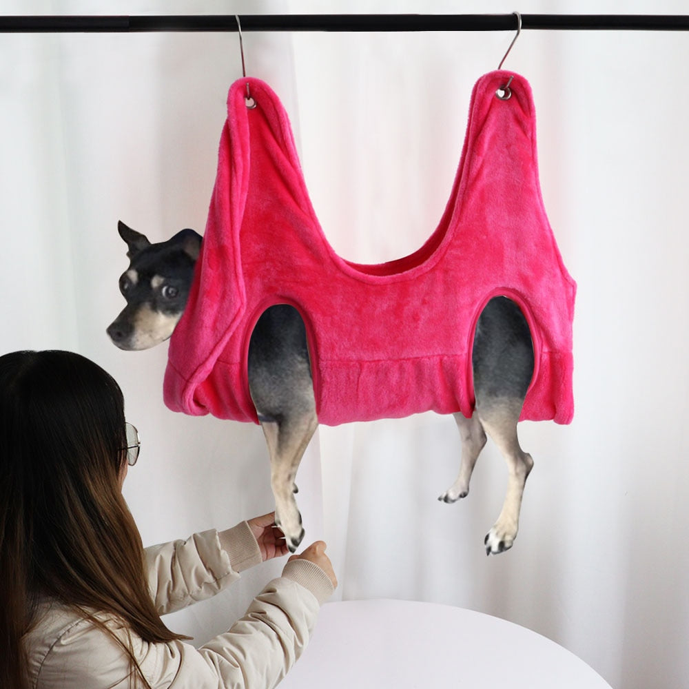Pet Grooming Hammock - Easy Nail Trimming