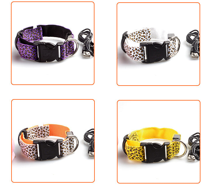 LED Dog Collar - Adjustable Safety Design