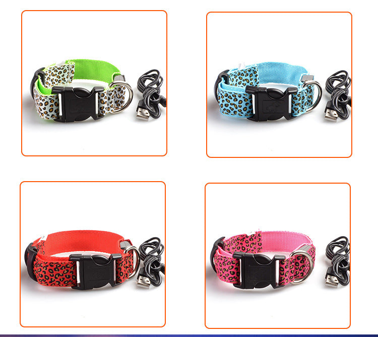 LED Dog Collar - Adjustable Safety Design