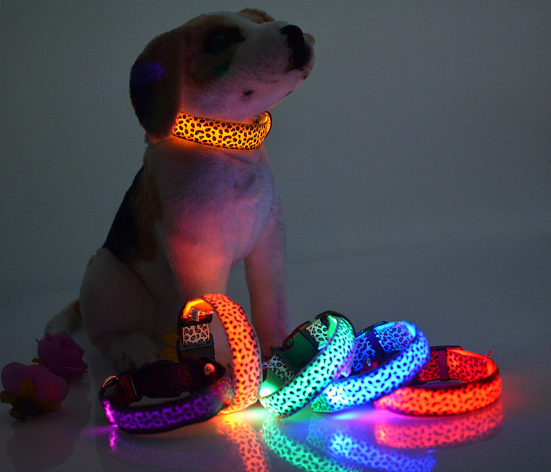 LED Dog Collar - Adjustable Safety Design
