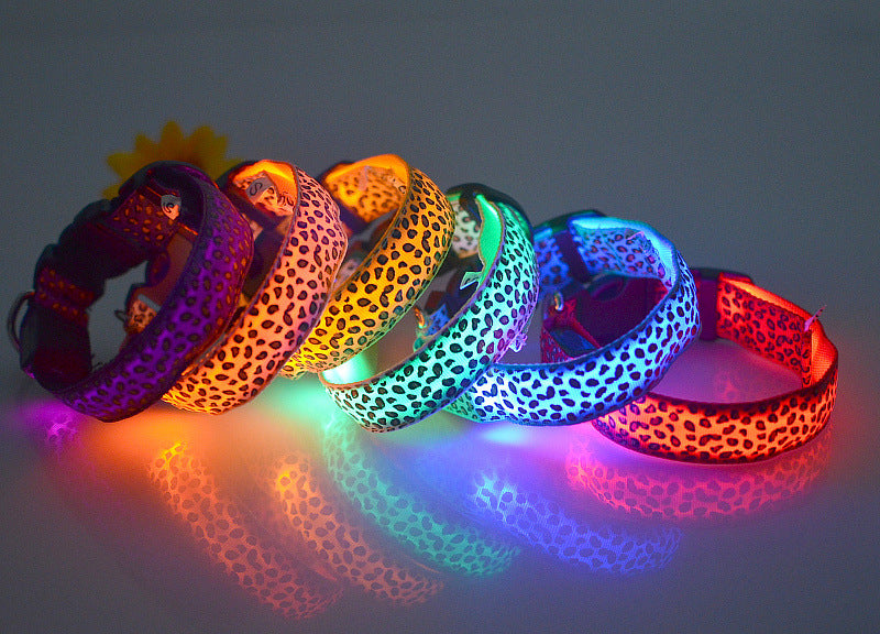 LED Dog Collar - Adjustable Safety Design
