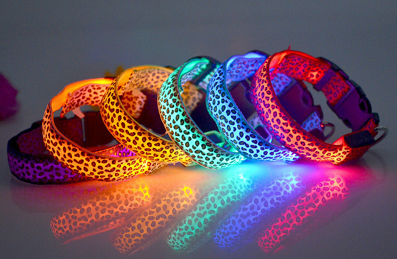 LED Dog Collar - Adjustable Safety Design