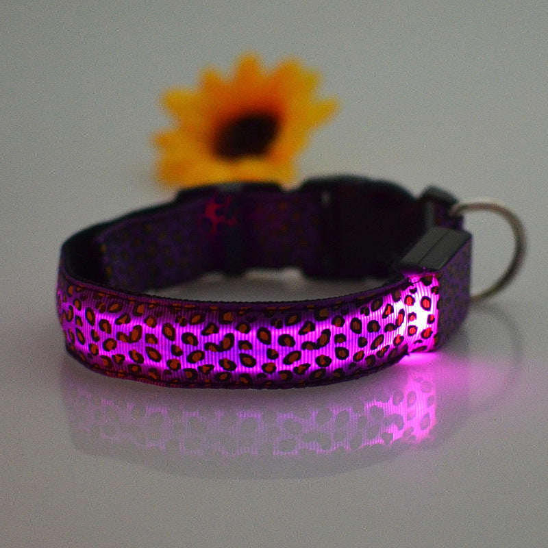 LED Dog Collar - Adjustable Safety Design