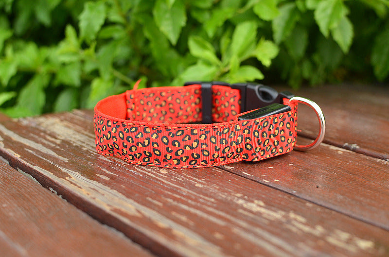 LED Dog Collar - Adjustable Safety Design