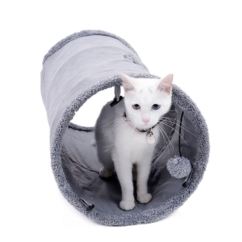 Collapsible Cat Play Tunnel for Playful Fun - photo 9