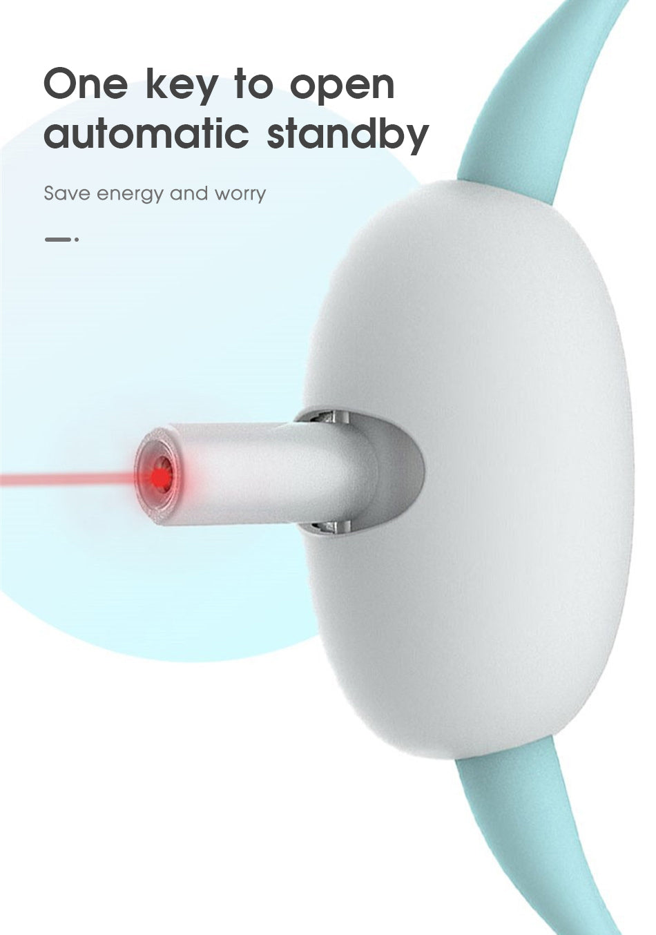 Smart Laser Cat Toy Collar - Interactive Play