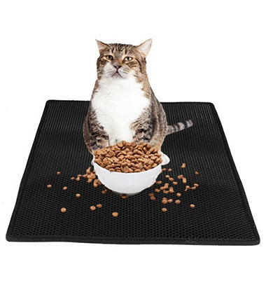 Honeycomb Cat Litter Mat, Waterproof Litter Trapper - photo 5