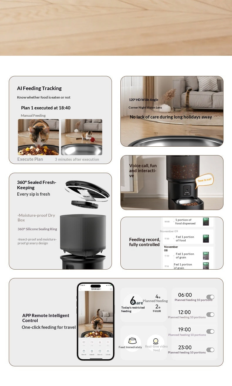 Smart Pet Feeder | Automatic Timed Dispenser