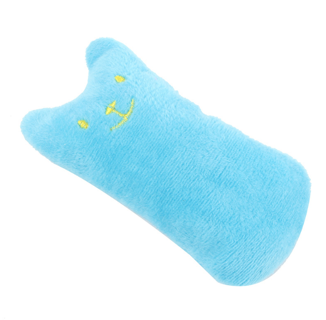 Catnip Plush Thumb Pillow - Interactive Cat Toy