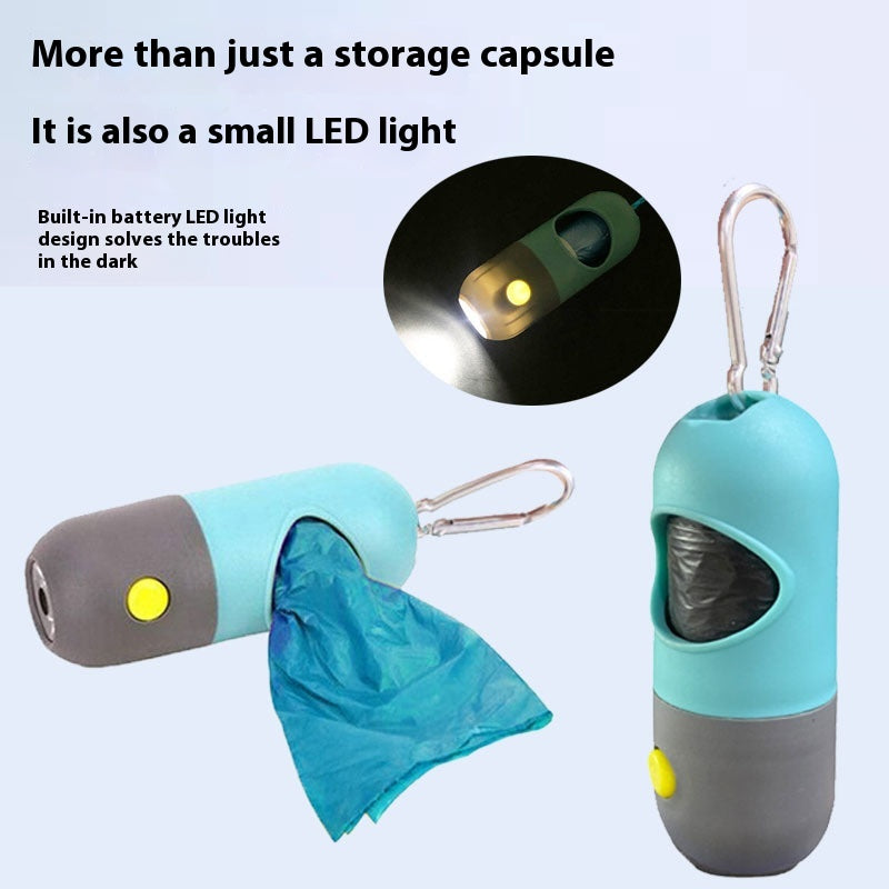 LED Dog Waste Bag Dispenser