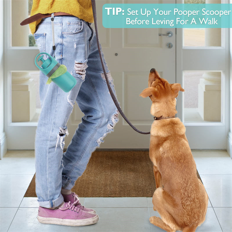 Dog Pooper Scooper with Bag Dispenser