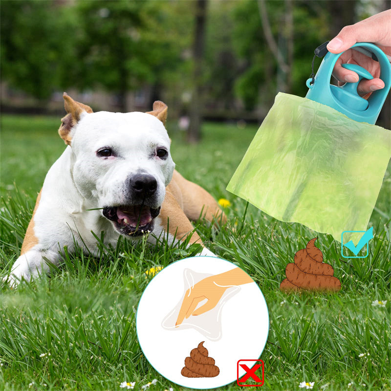 Dog Pooper Scooper with Bag Dispenser