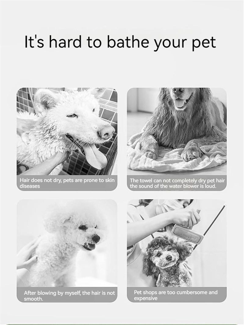 Smart Pet Hair Dryer with Built-In Comb for Dogs & Cats - photo 11
