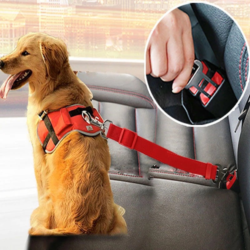 Dog Car Safety Harness | Adjustable Restraint