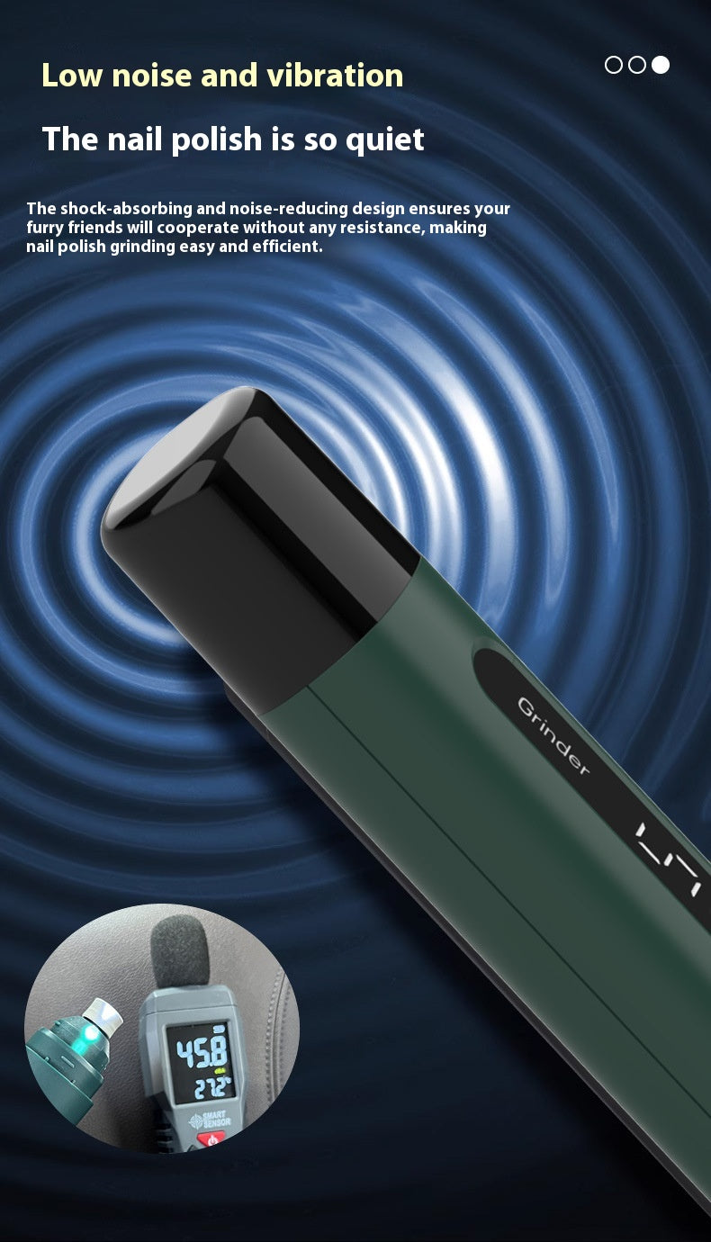 Dog Nail Grinder | Rechargeable Electric Trimmer