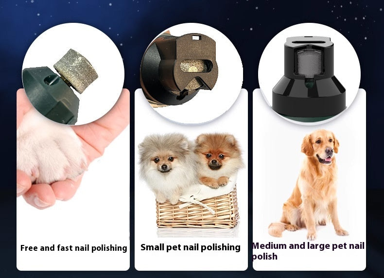 Dog Nail Grinder | Rechargeable Electric Trimmer