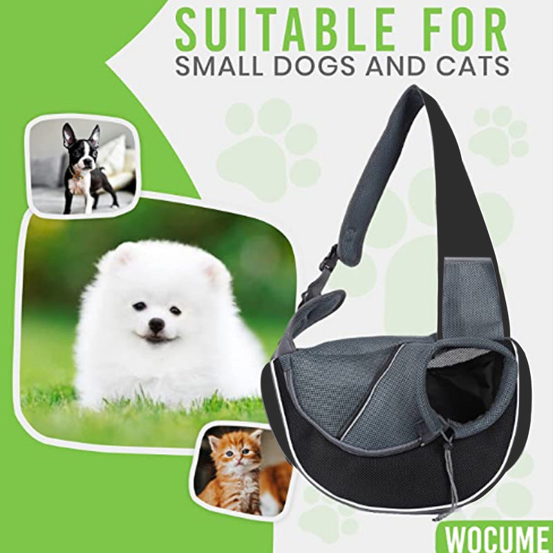 Pet Carrier Crossbody | Hands-Free Design