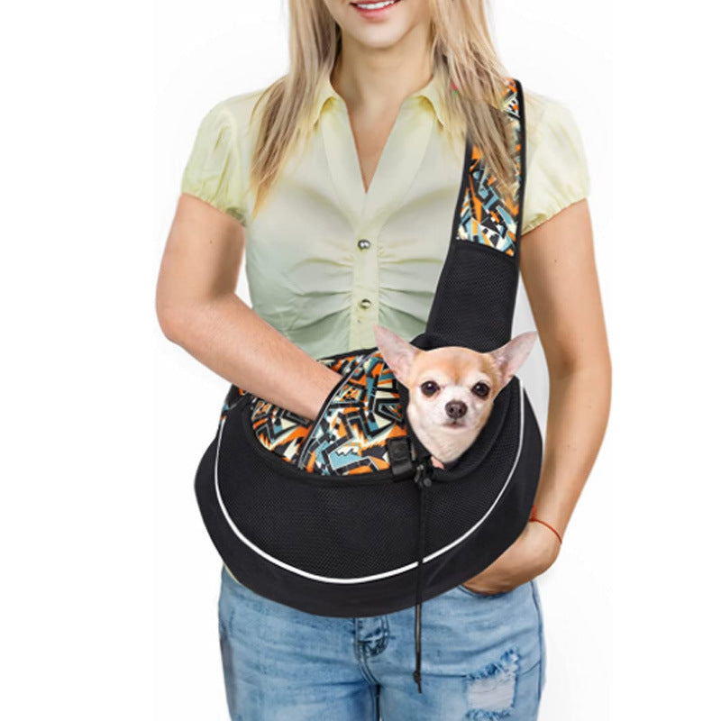 Pet Carrier Crossbody | Hands-Free Design