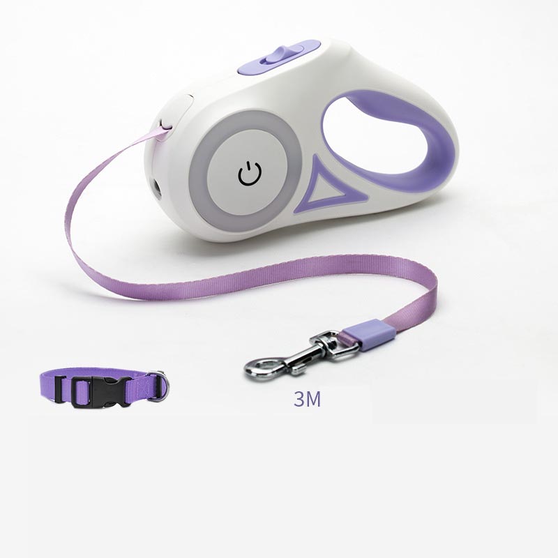Dog Leash with LED Light - Hands Free