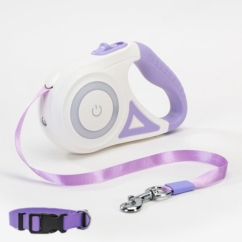 Dog Leash with LED Light - Hands Free