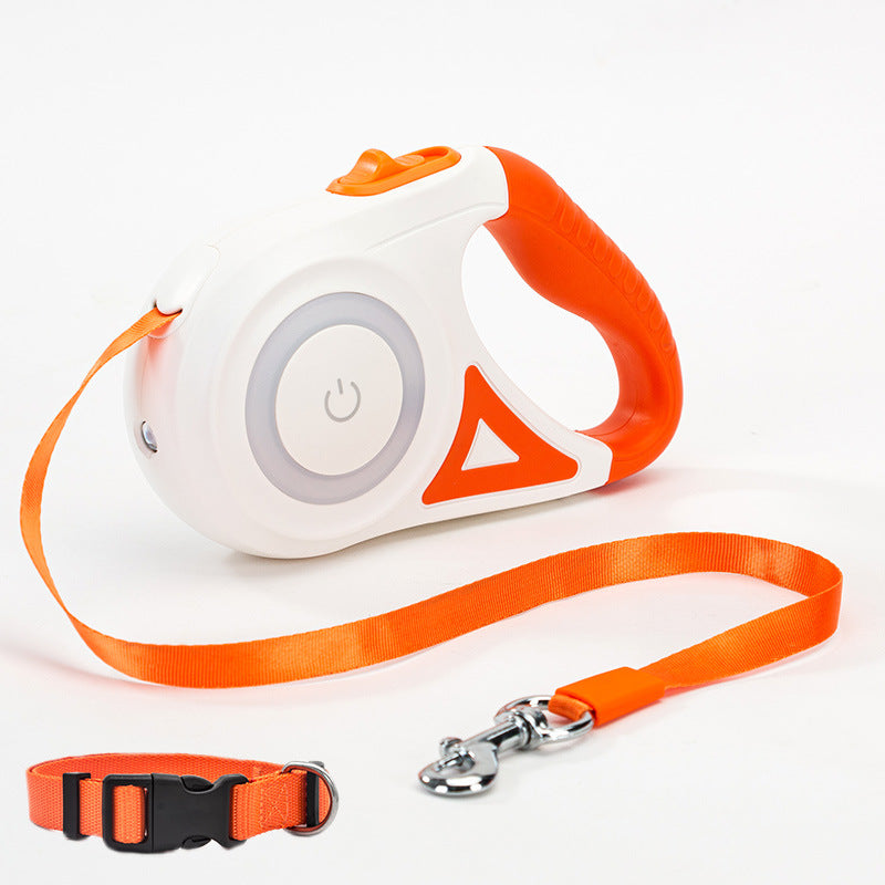 Dog Leash with LED Light - Hands Free