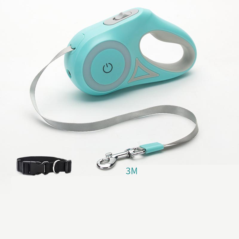 Dog Leash with LED Light - Hands Free