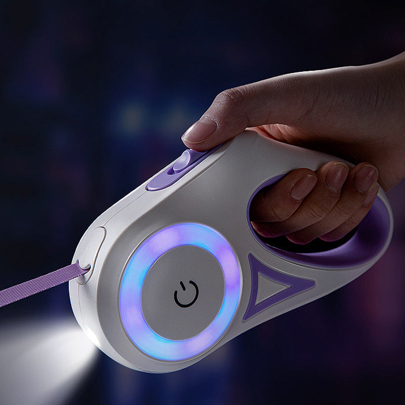 Dog Leash with LED Light - Hands Free