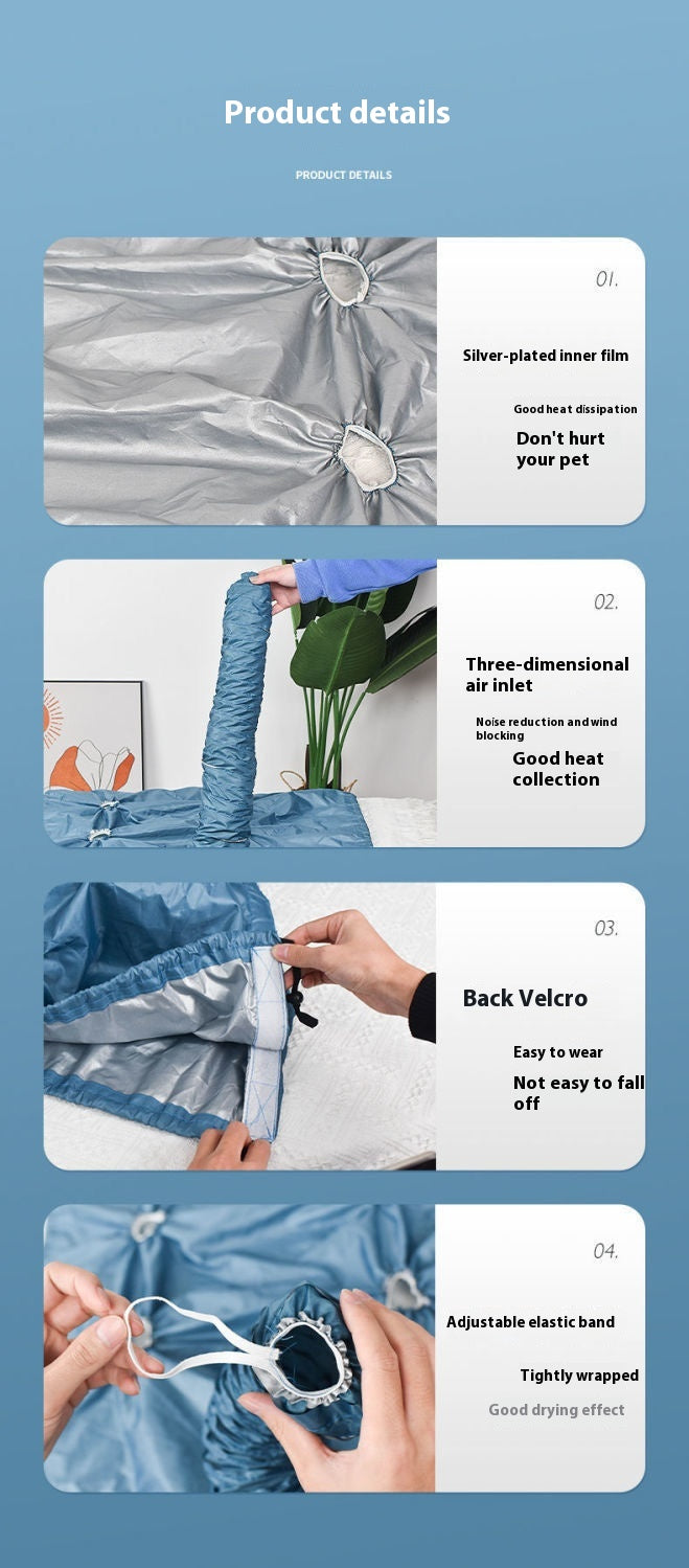 Pet Bath Bag | Fast-Drying Design