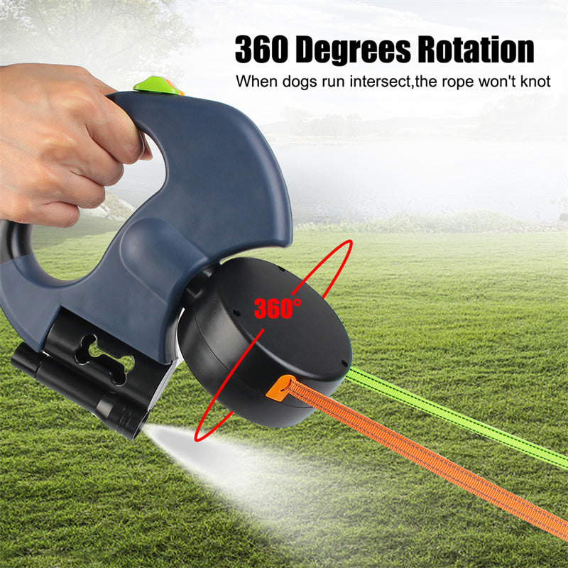 Reflective Dog Leash Retractable Small