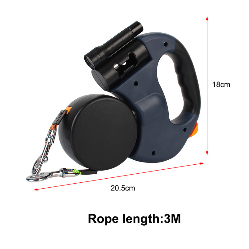 Reflective Dog Leash Retractable Small