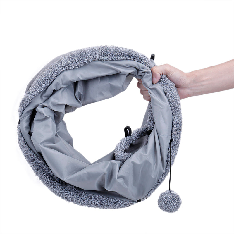 Collapsible Cat Play Tunnel for Playful Fun - photo 3