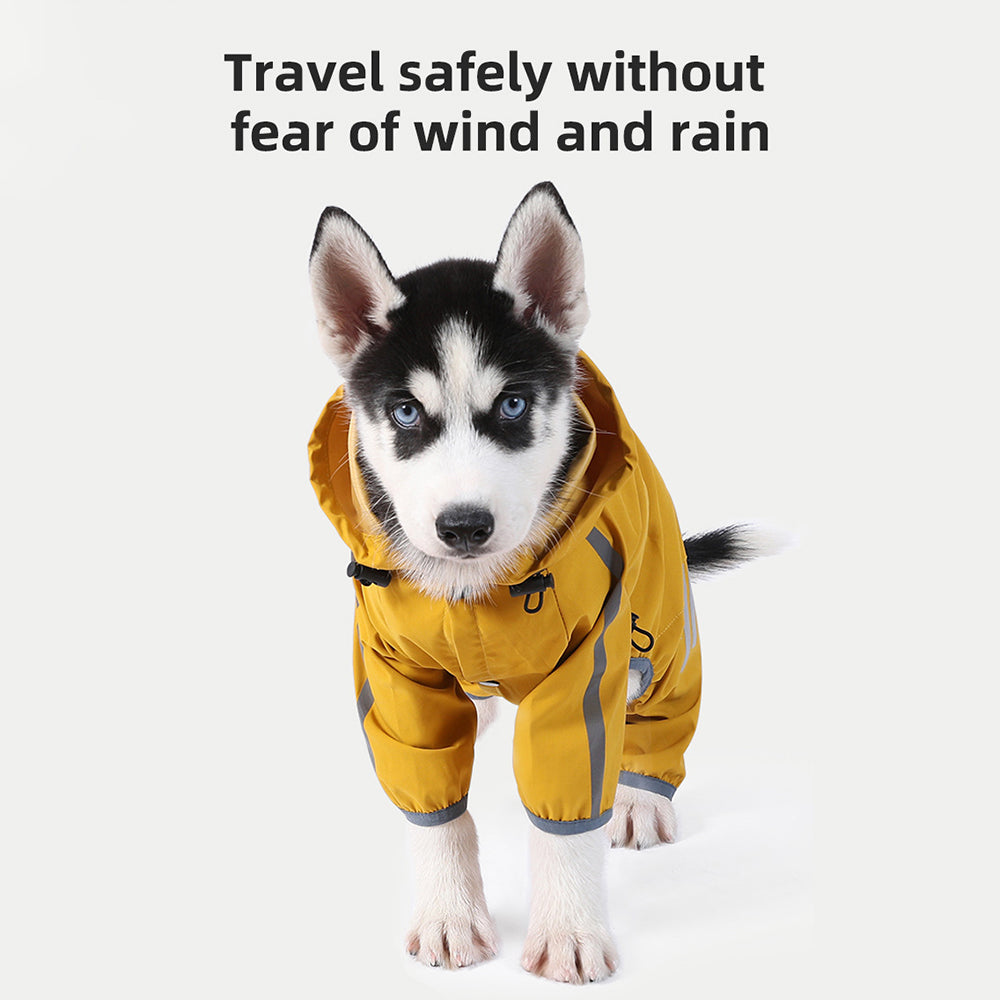 Reflective Waterproof Dog Raincoat for Rainy Walks - photo 10