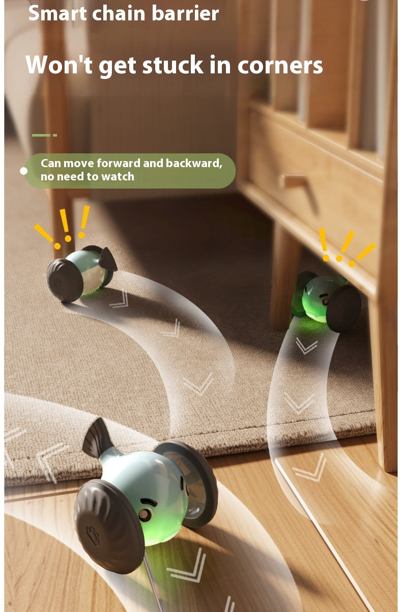 Electric Rolling Pet Toy Car | Interactive Play