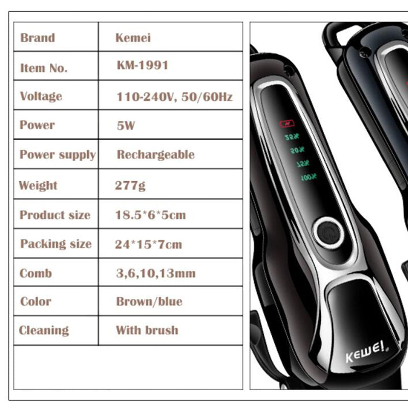 Rechargeable Pet Hair Trimmer for Easy Grooming - photo 2