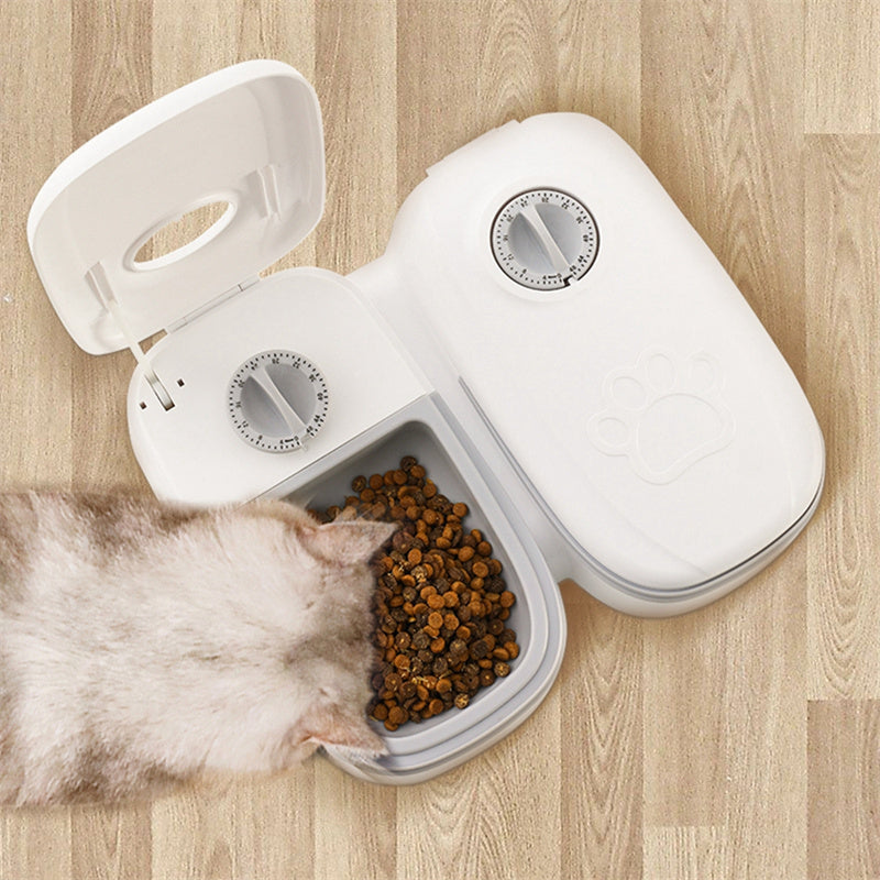 Automatic Pet Feeder | Stainless Steel Bowl