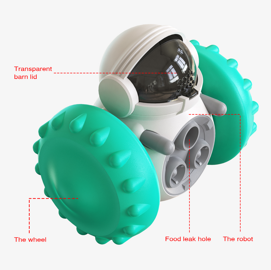 Interactive Slow Feed Pet Bowl