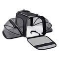 Expandable Foldable Cat Carrier for Comfortable Travel - photo 3