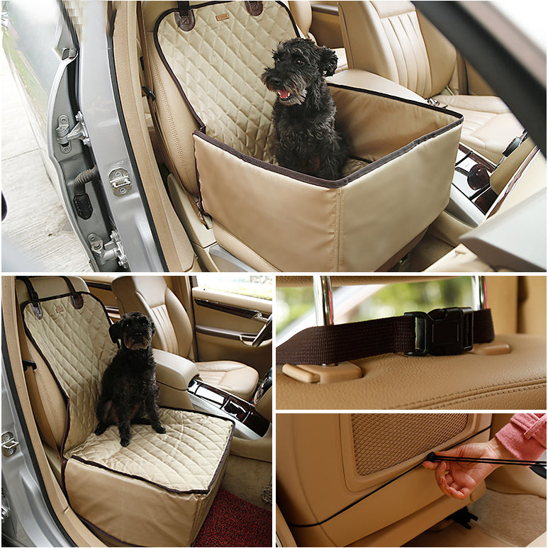 Waterproof Pet Car Seat Cover for Mud & Hair Protection - photo 3