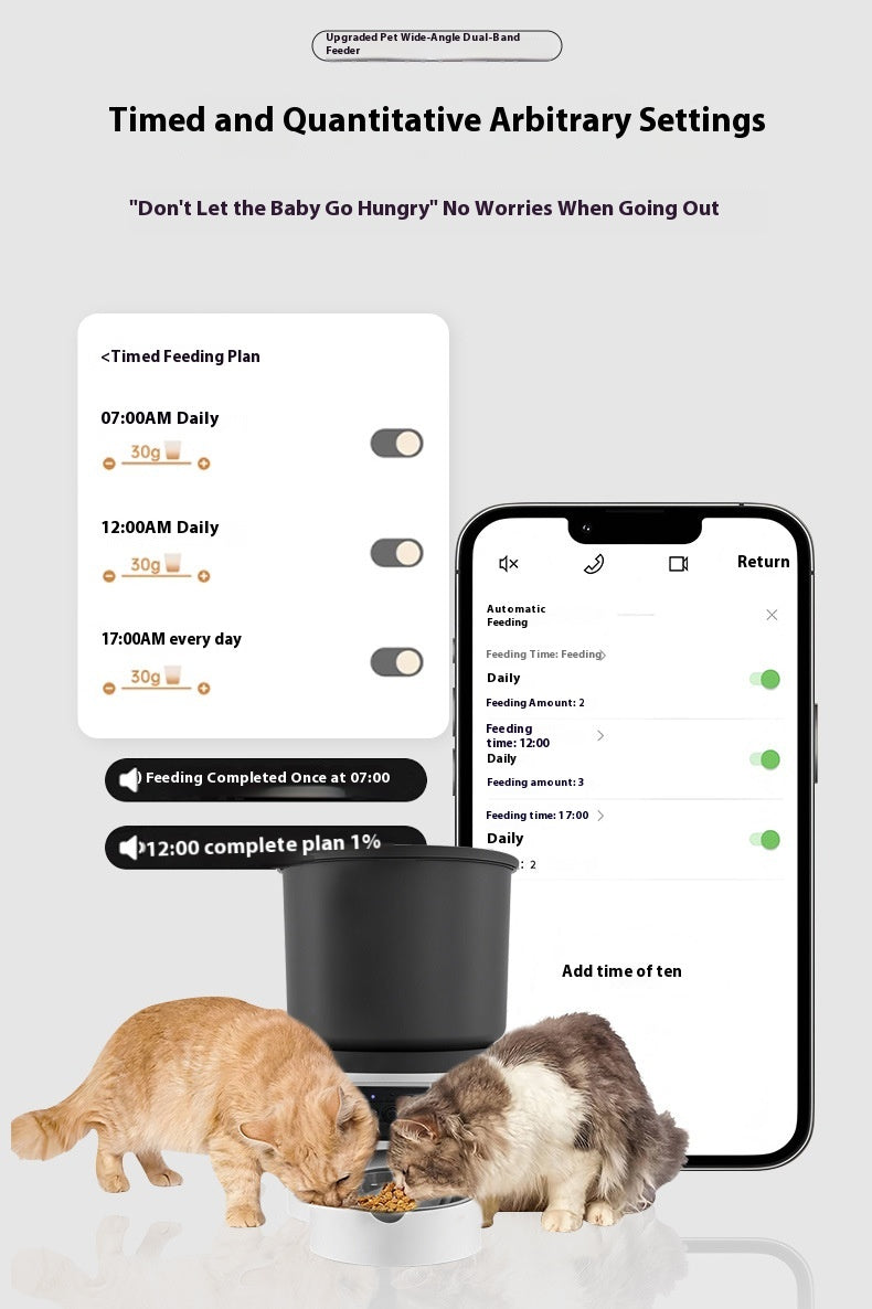 Smart Pet Feeder | App-Controlled Automatic