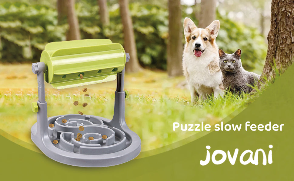 Puzzle Slow Feeder Bowl | Anti-Gulp