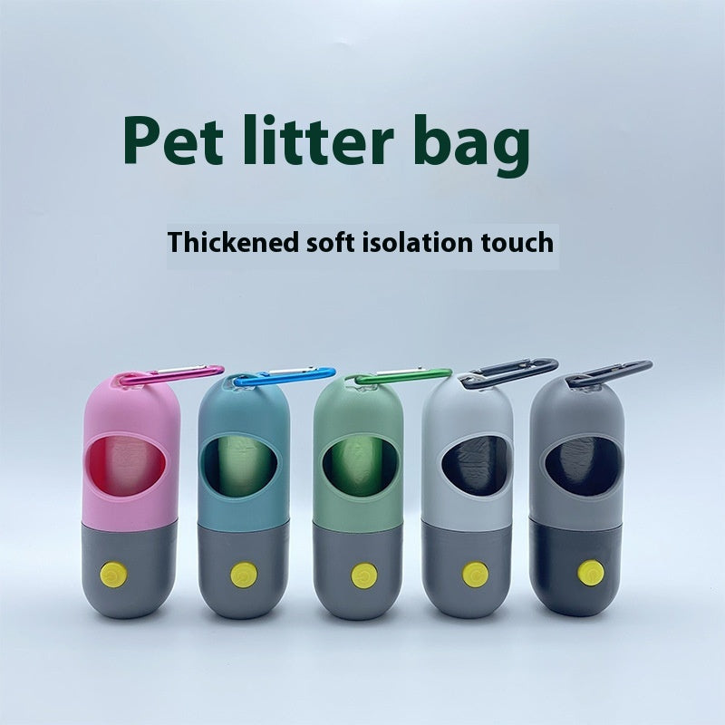 LED Dog Waste Bag Dispenser