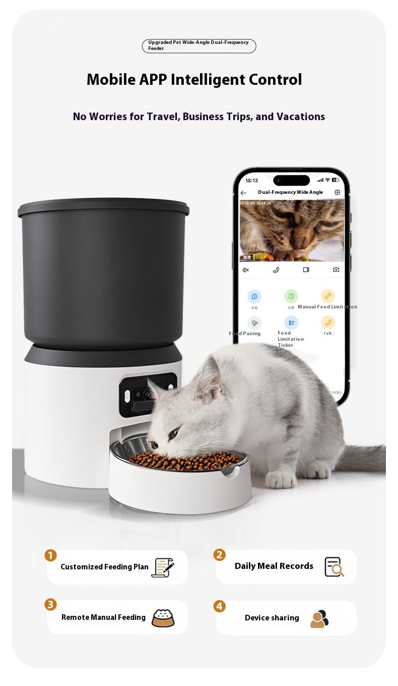 Smart Pet Feeder | App-Controlled Automatic