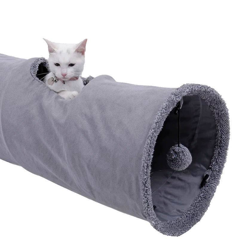 Collapsible Cat Play Tunnel for Playful Fun - photo 14
