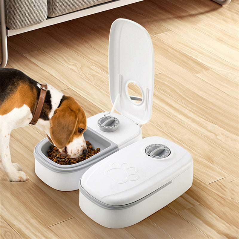 Automatic Pet Feeder | Stainless Steel Bowl