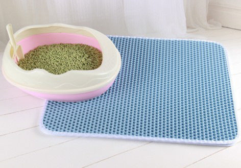 Honeycomb Cat Litter Mat, Waterproof Litter Trapper - photo 7