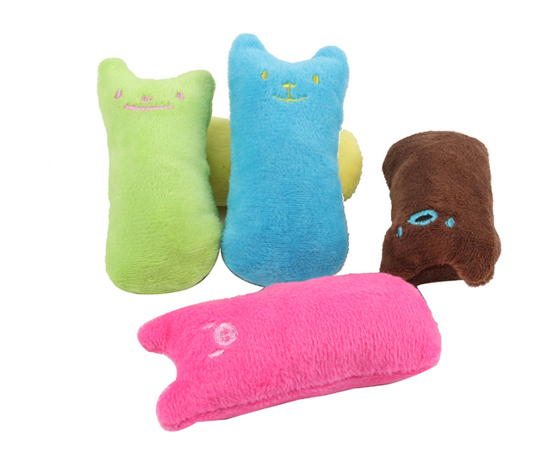 Catnip Plush Thumb Pillow - Interactive Cat Toy