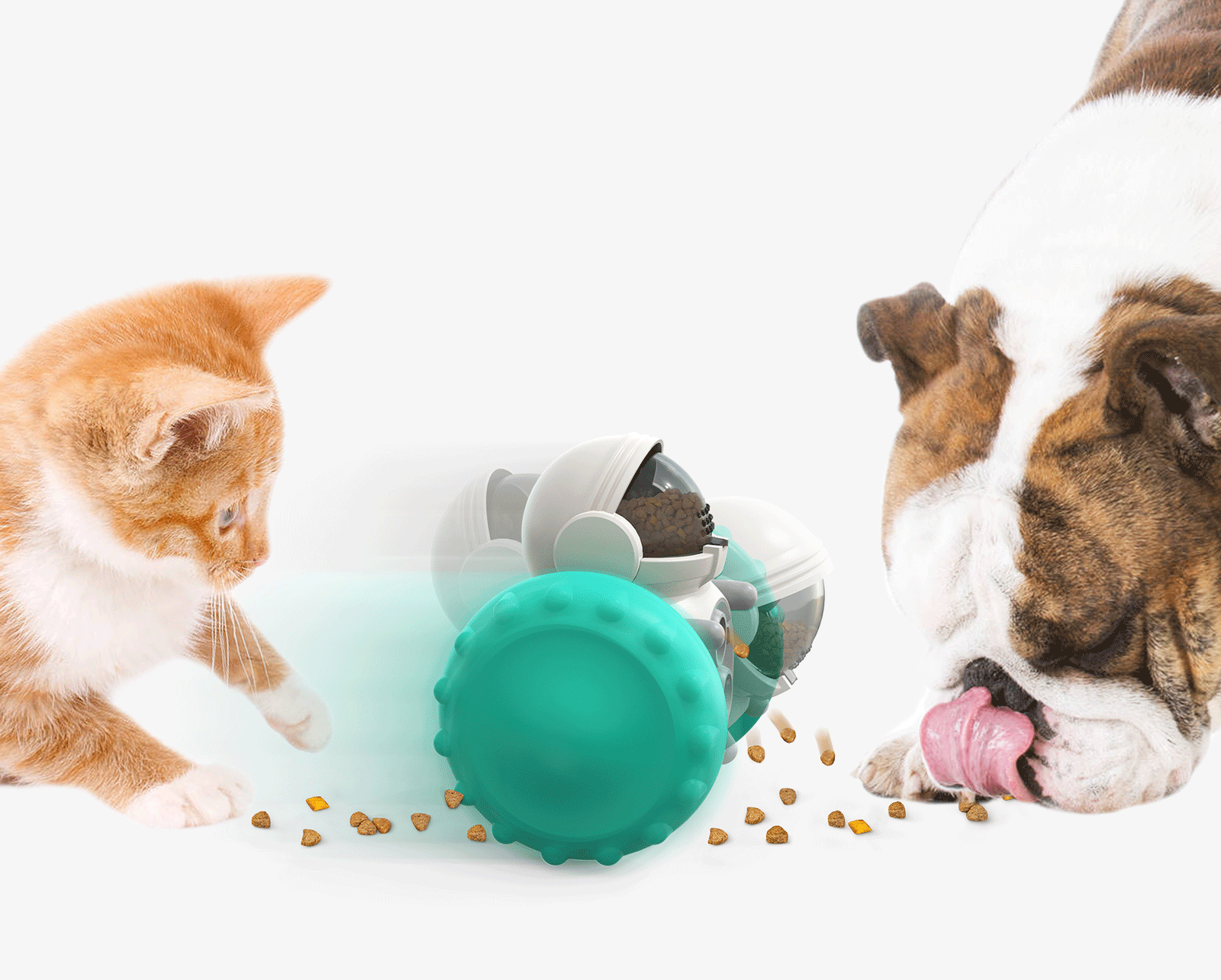 Interactive Slow Feed Pet Bowl