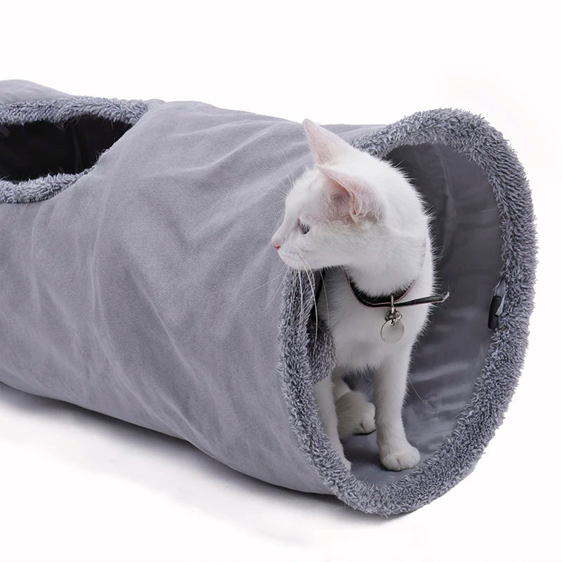Collapsible Cat Play Tunnel for Playful Fun - photo 13