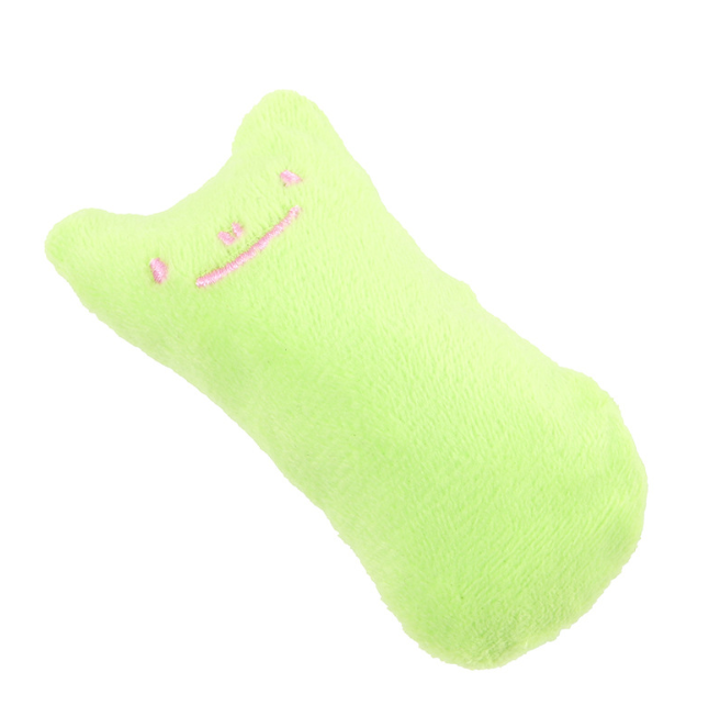 Catnip Plush Thumb Pillow - Interactive Cat Toy