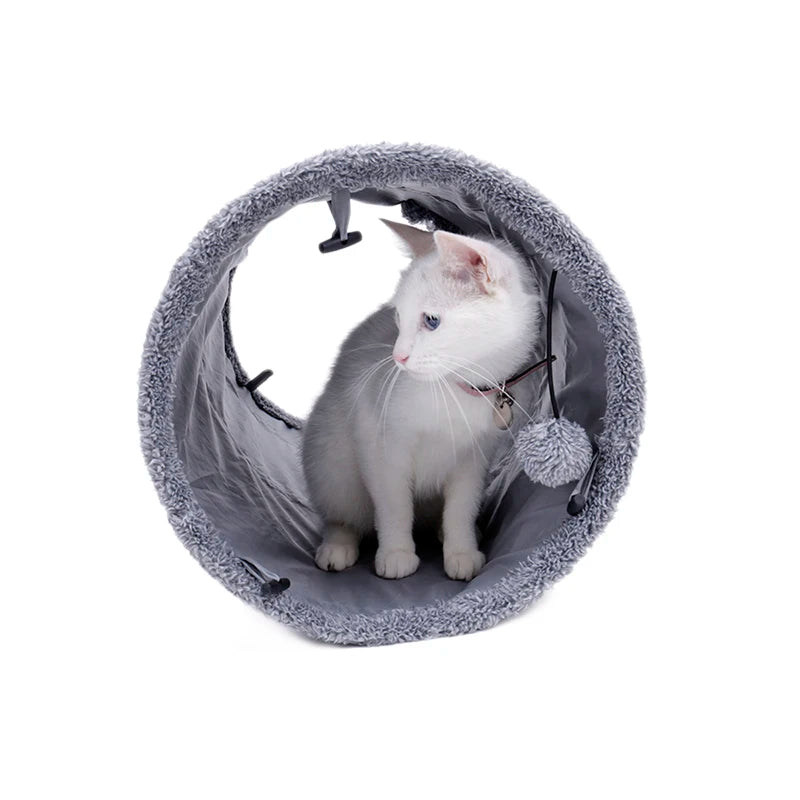 Collapsible Cat Play Tunnel for Playful Fun - photo 8
